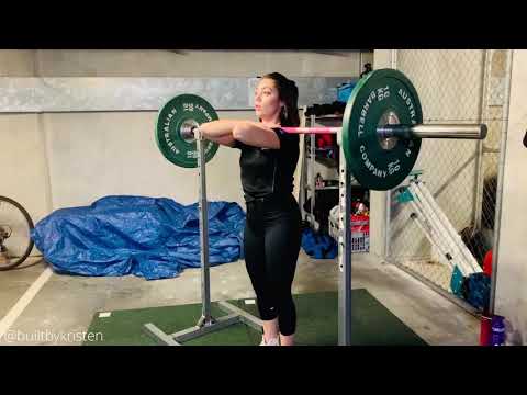 Barbell Front Squat (Crossed-Arm)
