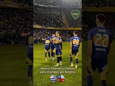 Mezcla #uruguay y #chile para el gol de #bocajuniors vs. #estudiantesdelaplata