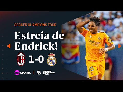 Gols e lances de Real Madrid x Milan