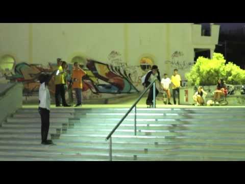 Tiago Lopes having fun at 12 stairs