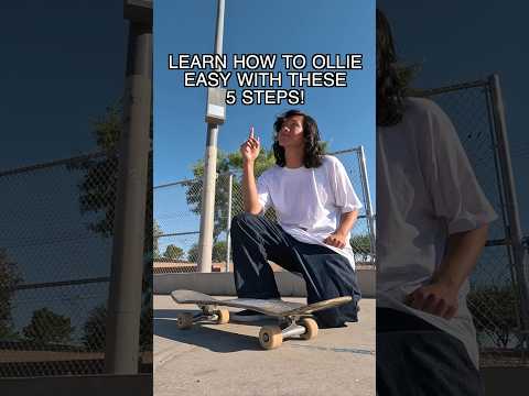 Learn How To Ollie EASY With These 5 Steps