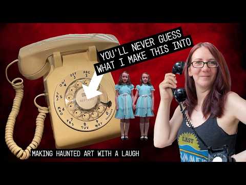 Building a Miniature Stanley Hotel Inside an Old Phone