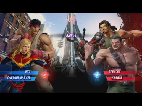 Let's Play Marvel VS Capcom Infinite Arcade mode