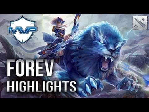 FoREV Mirana Highlights | 5eva vs MVP HOT6 Summit 3 Dota 2 | Dendi Stream