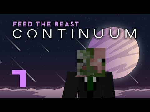 Water Wheel Power (FTB Continuum Let's Play Ep. 7)