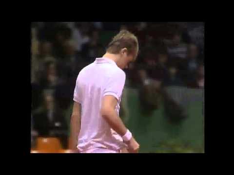 4th Game   Davis Cup 1984 Final   Edberg  Jarryd vs McEnroe  Fleming mp4