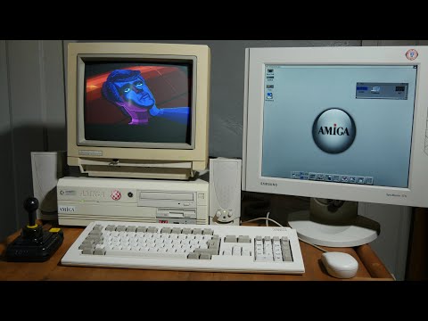 Amiga 4000 with Cybervision 64. Easy Workbench Installation With whdload (HSTWB)
