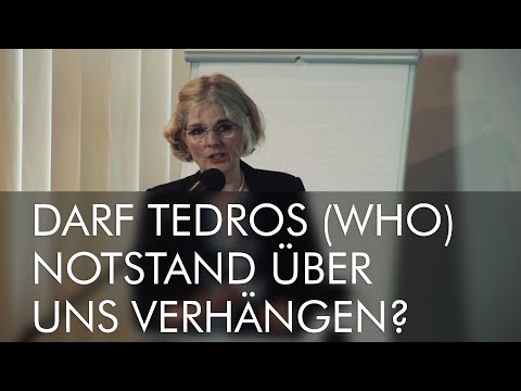 Dr. Beate Pfeil – Gefahr WHO-Pandemievertrag - Können Staaten zu Maßnahmen verpflichtet werden?