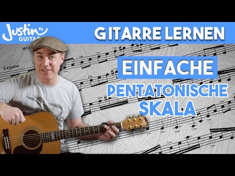 SUPER EINFACHE Tonleiter für Anfänger | Pentatonische Tonleiter in E-Moll