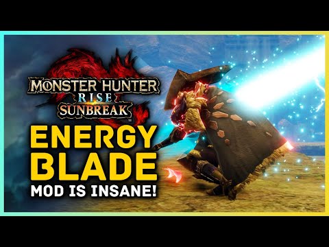 Monster Hunter Rise Sunbreak - Charge Blade ENERGY BLADE Mod is INSANE!