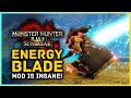 Monster Hunter Rise Sunbreak - Charge Blade ENERGY BLADE Mod is INSANE!