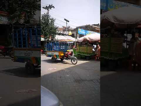 Lahore first metro train beautiful view for Ali town station #railwayline#lahore#orangelinemetroline