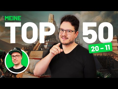 Meine TOP 50✨Lieblings-Brettspiele - Platz 20-11 mit Chris