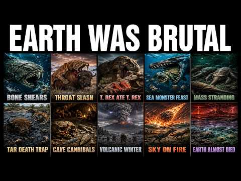10 Prehistoric Horrors Too Brutal for History Books.