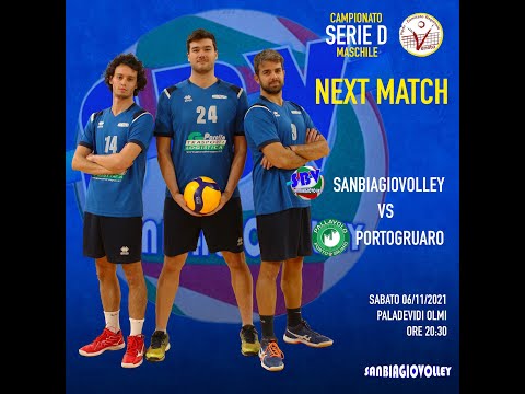 San Biagio Volley -  Pallavolo Portogruaro - Campionato Serie D Maschile - 06/11/2021