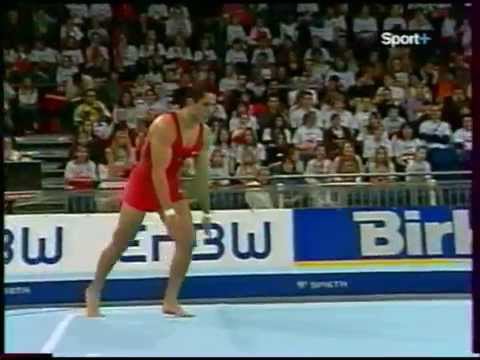 Razvan SELARIU (ROM) floor - 2004 DTB Cup semi final