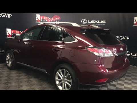 Red 2015 Lexus RX 350 Touring Package Review Edmonton Alberta - Lexus of Edmonton