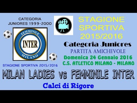 ASD FEM.INTER MILANO-cat.JUN.99/00-CUSAGO-24/01/16-MILANvsINTER-RIGORI