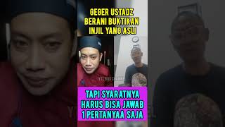 Download lagu Very brave to challenge Ustadz Yusuf to prove the gospel after that, be quick #shorts #prayer mp3
