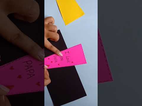 cute ice cream card for Father's day || tutorial