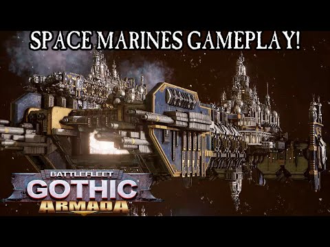 Space Marines Gameplay - Battlefleet Gothic: Armada
