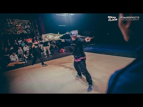 Break The Floor 2016 | 1/2 final The ruggeds VS Jinjo crew