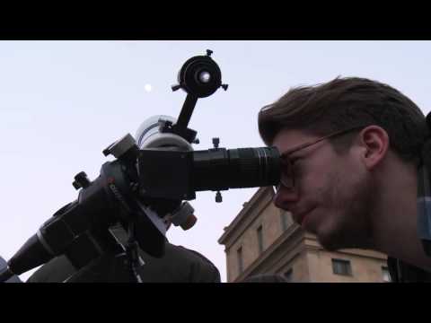 Straßenastronomie am Odeonsplatz zum Tag der Astronomie 2016