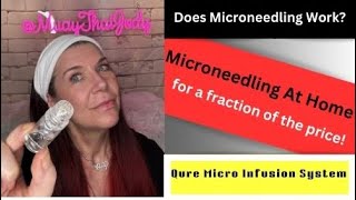 Microneedling at home for a fraction of the price with @qureskincare