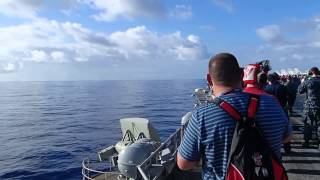 F-18 Super Hornet breaking the Sound Barrier