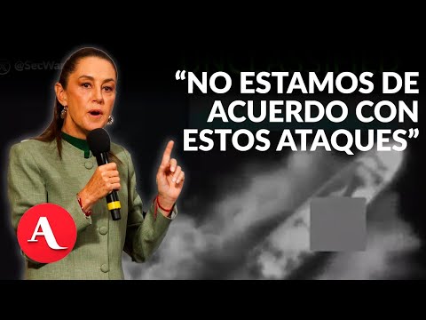 ¿Qué dijo Sheinbaum sobre el ataque de EE. UU. en aguas internacionales y el rescate humanitario?