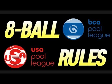 BCA Players League 8-ball rules USAPL #8ballpool #billiards #poolplayer #BCA #CSI