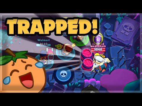 we TRAPPED our enemies for 13 MINUTES in GEM GRAB! 🍊