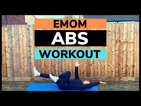 Every Minute On The Minute Workout For Abs // 10 Minute EMOM Bodyweight Workout