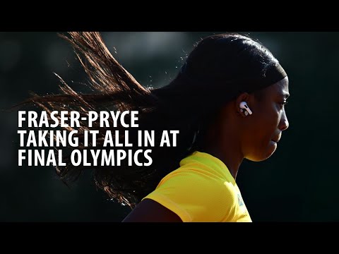 Fraser Pryce taking it all in at final Olympics