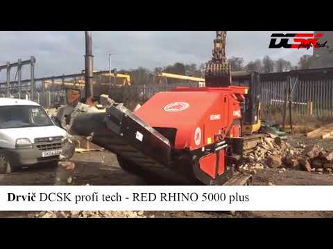 VÖRÖS RHINO 5000 plusz zúzógép