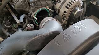 2006 Chevy Trailblazer SS 6.0L throttle body replacement reduced engine power p060E p0121 high idle