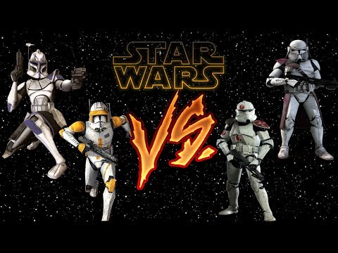 Captain Rex and Commander Cody VS Commander Bacara and Commander Neyo – Team Versus Episode #1