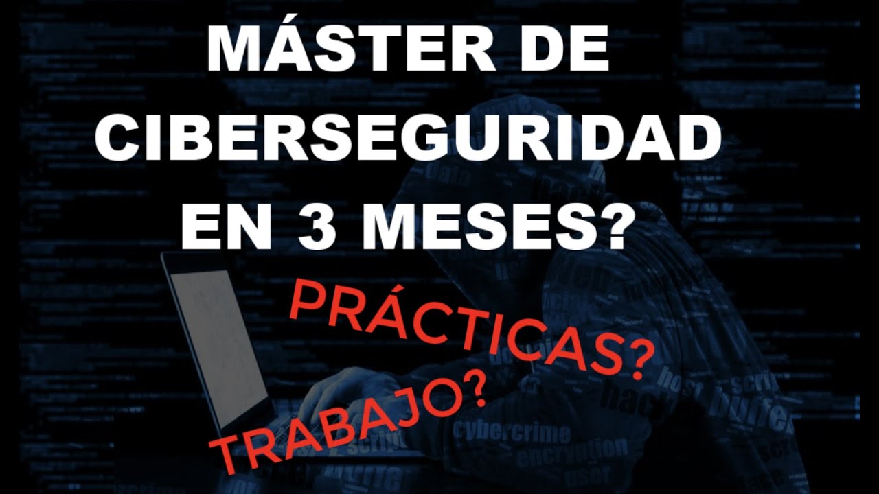 Dónde estudiar el master de ciberseguridad online? (a tu ritmo)