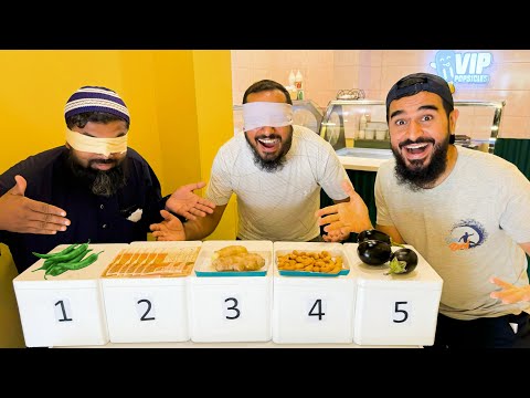 Blindfolded Whats in the box challenge 😂 Kon phasega aaj ?