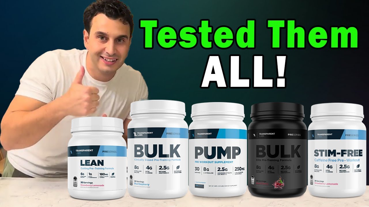 I Tried Every Transparent Labs Pre-Workout—Here’s the Best!