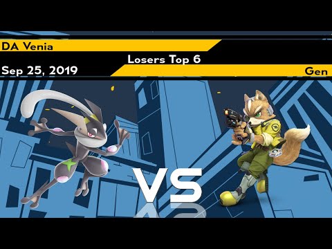 [Smash Ultimate] Xeno180 (L.Top 6) - DA Venia vs Gen