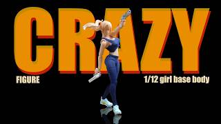 Ep906 Crazy Figure 1/12 Girl Base Body REVIEW