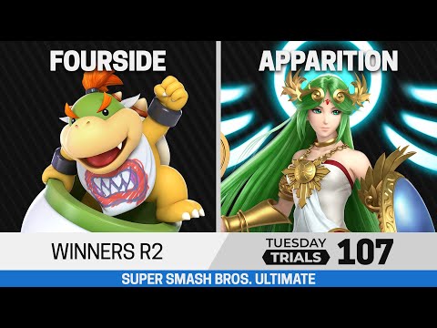 Tuesday Trials 107 SSBU Winners R2 - fourside (Bowser Jr.) vs Apparition (Palutena)