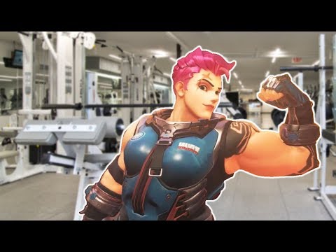 enjoying some zarya before role lock - Overwatch