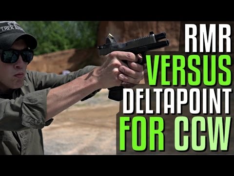 Trijicon RMR Versus Leupold DeltaPoint Pro for CCW
