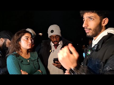 Ex Muslim Lady Challenges Muslim Apologetic And Regrets It Instantly | Speakers Corner 