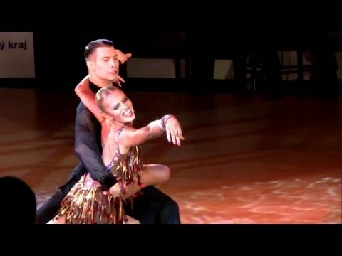Miha Vodicar - Nadiya Bychkova, Brno Open 2012, WDSF int. open latin, final - solo rumba