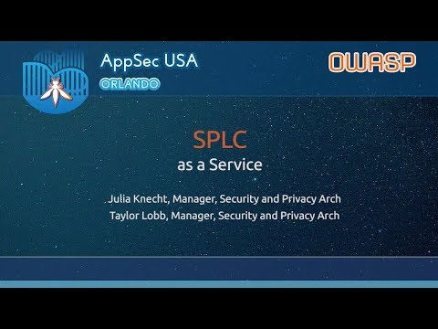 Image thumbnail for talk Secure Product Lifecycle (SPLC)  as a Service