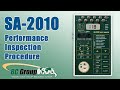 SA 2010 Safety Analyzer Performance Inspection Procedure