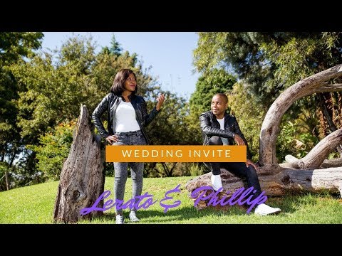 Phillip and Lerato Wedding Invite Video